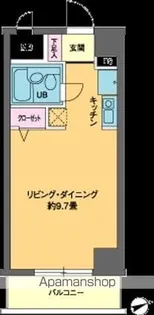 ホワイトプラザ会津【2階】の間取り