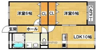 ETONEハイツ【206号室】の間取り