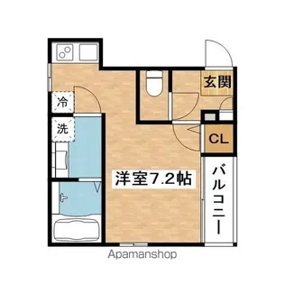 SOLEIL LEVANT【1階】の間取り