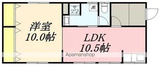 グリーンハイツ【C1階号室】の間取り