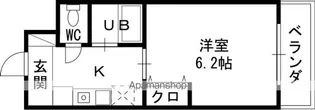 ブロッサムSANKYO【301号室】の間取り