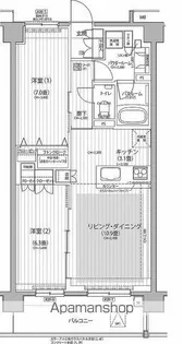 Nステージ東小金井【1階】の間取り