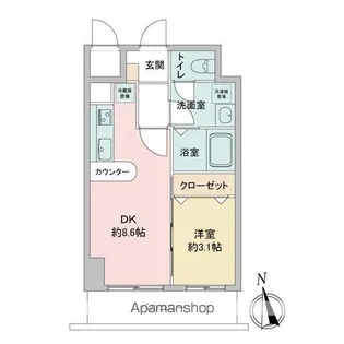 La Douceur今池【10階】の間取り