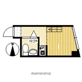 東京都新宿区上落合3丁目【マンション】の間取り