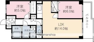 大宮パークサイドメゾン【4階】の間取り