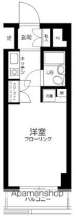 キャッスルマンション笹塚【10階】の間取り