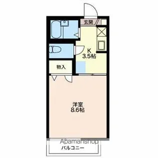 ラフィーネST B棟【1階】の間取り