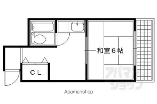 マンションメッカ【301号室】の間取り