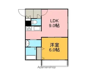 STABLE中島【305号室】の間取り