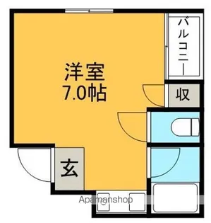 プチオジェ【3階】の間取り