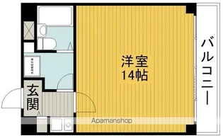 シティヒルズウオアサ【5階】の間取り