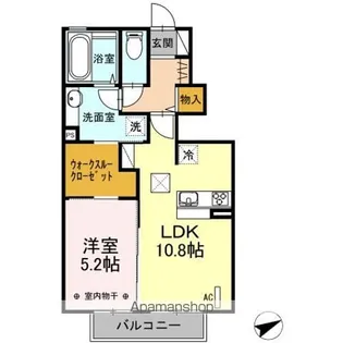 コンフォート【1階】の間取り