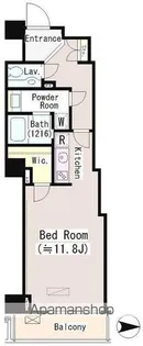 恵比寿ガーデンテラス弐番館【8階】の間取り