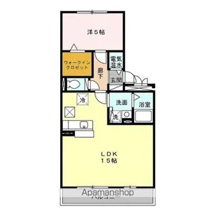 アドバンテージ Ⅳ【1階】の間取り