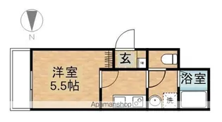 LECOCON熱田【1階】の間取り