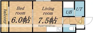 メニーズコート麻生中央【5階】の間取り
