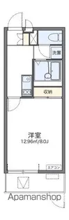 レオネクストサンライズ小熊野【105号室】の間取り