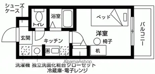 いとLABプラスレジデンスA棟【533号室】の間取り