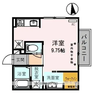 ティエリア2【1階】の間取り