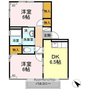 フレグランスAP【1階】の間取り