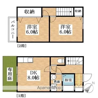 Y.SJUILLET【1階】の間取り