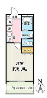 GRANDIR三郷【3階】の間取り