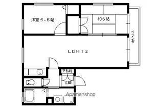 桜ハイツ【203号室】の間取り
