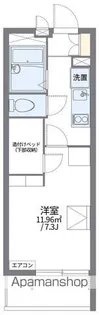レオパレスAPPROACH 1【301号室】の間取り