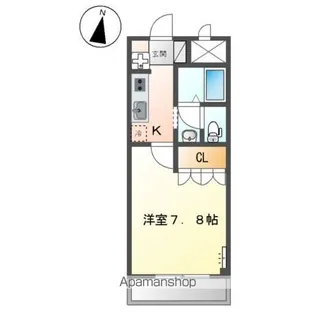 ノビオス【1階】の間取り