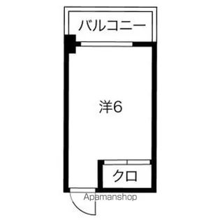 覚王山ドミトリー河合ビル(男子学生寮)【3階】の間取り