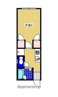 ビレッジハウス【2階】の間取り