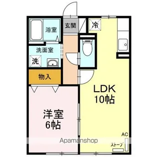 セジュールSE2秀【1階】の間取り