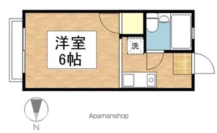 東京都小平市上水南町4丁目【アパート】の間取り