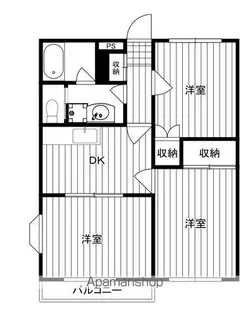 シュー・フルール【2階】の間取り