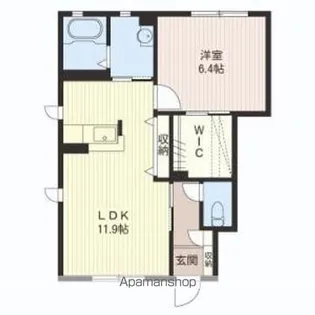 アヴァンセ【B103号室】の間取り