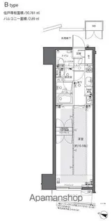 ZOOM都庁前【5階】の間取り