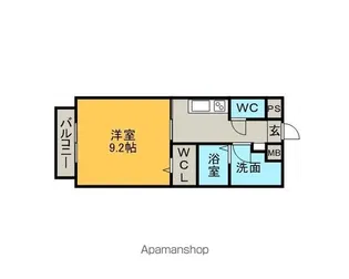 フレシール寺山【2階】の間取り