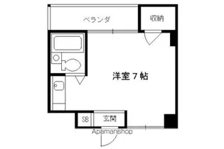 第8長栄ヴィライースト【203号室】の間取り
