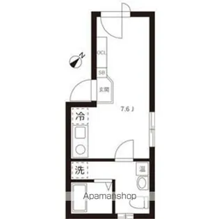 コルク本駒込【3階】の間取り