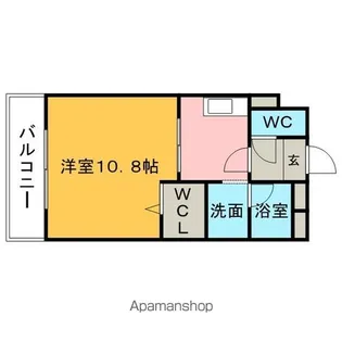 カドル【3階】の間取り
