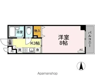 森ビル【3階】の間取り