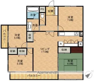 グランフォルム【4階】の間取り