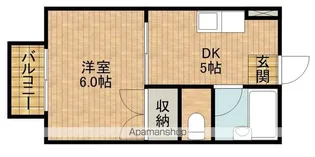 ハイツフレンズ【2階】の間取り