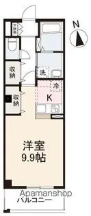 FORTE高松【3階】の間取り