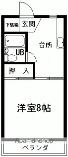 レジデンス佐藤【101号室】の間取り