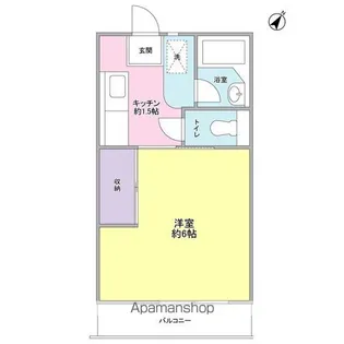 メゾン・ルミエール【2階】の間取り