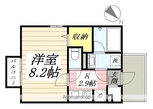 プラウド緑ヶ丘【104号室】の間取り