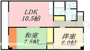 アーバン竹内【401号室】の間取り