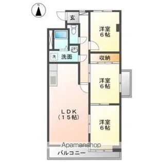 サンロレンツォ【5階】の間取り