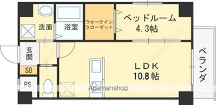 ファーシル千林【101号室】の間取り